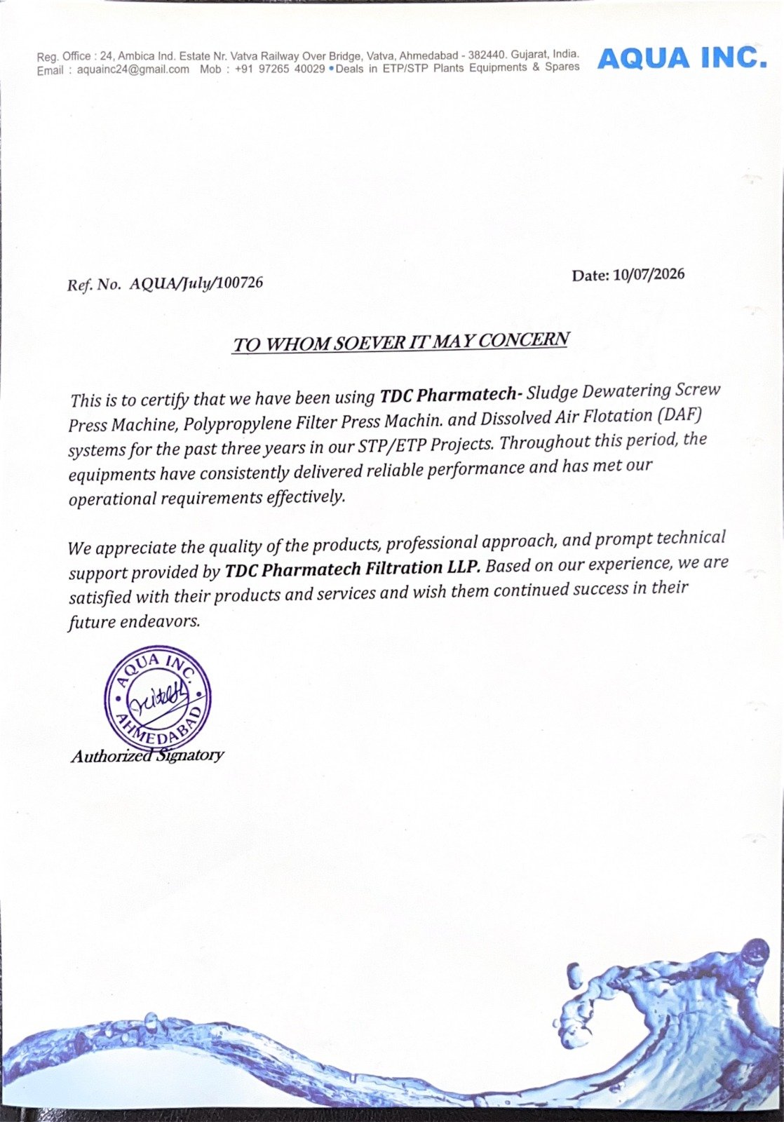 Certificate 9